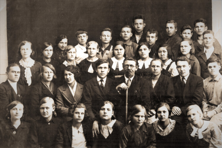 1938 г Выпускной 7 класс школа № 8